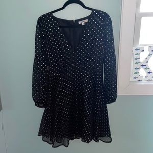 Black and Silver star dress